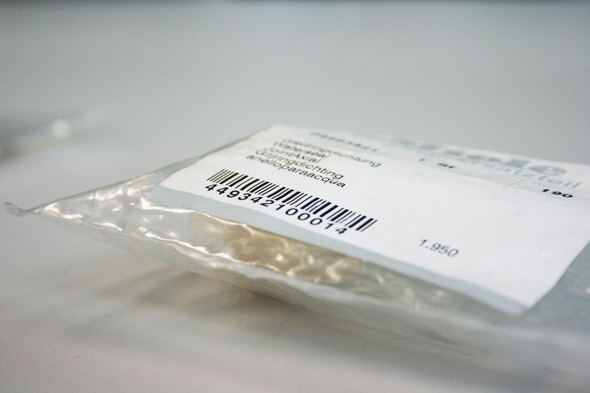 Verpackungen mit Barcode